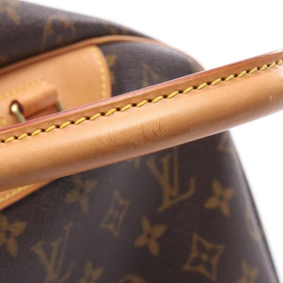 LOUIS VUITTON Brown Monogram Leather Deauville Bag - Picture 8 of 8